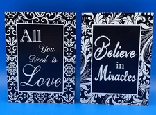 Home Decor / Wall Art/ Wall Decor 6” x 8”.  Set Of 2