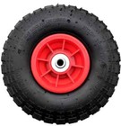 10" PNEUMATIC 4.10 /3.50-4 SACK TRUCK TROLLEY WHEELBARROW WHEEL + 16MM BEARINGS 