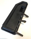 Fits Mercedes SL R230 hood left flap leather black Nappa