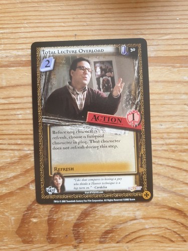 Buffy The Vampire Slayer CCG Singles - Angel's Curse - 2002 - Various - Picture 35 of 124