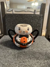 Johanna Parker Halloween Pumpkin Peeps Spider Jumbo Mug by Transpac