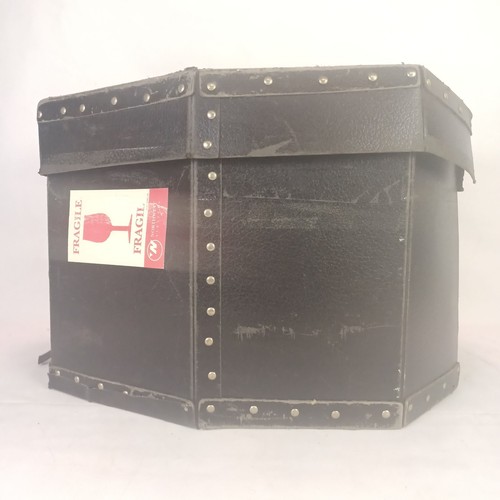 12x15" Tom/Snare Drum Octagonal Case 13x16"Hard Shell Fibre Fiber Vintage USA 14 - Picture 2 of 15