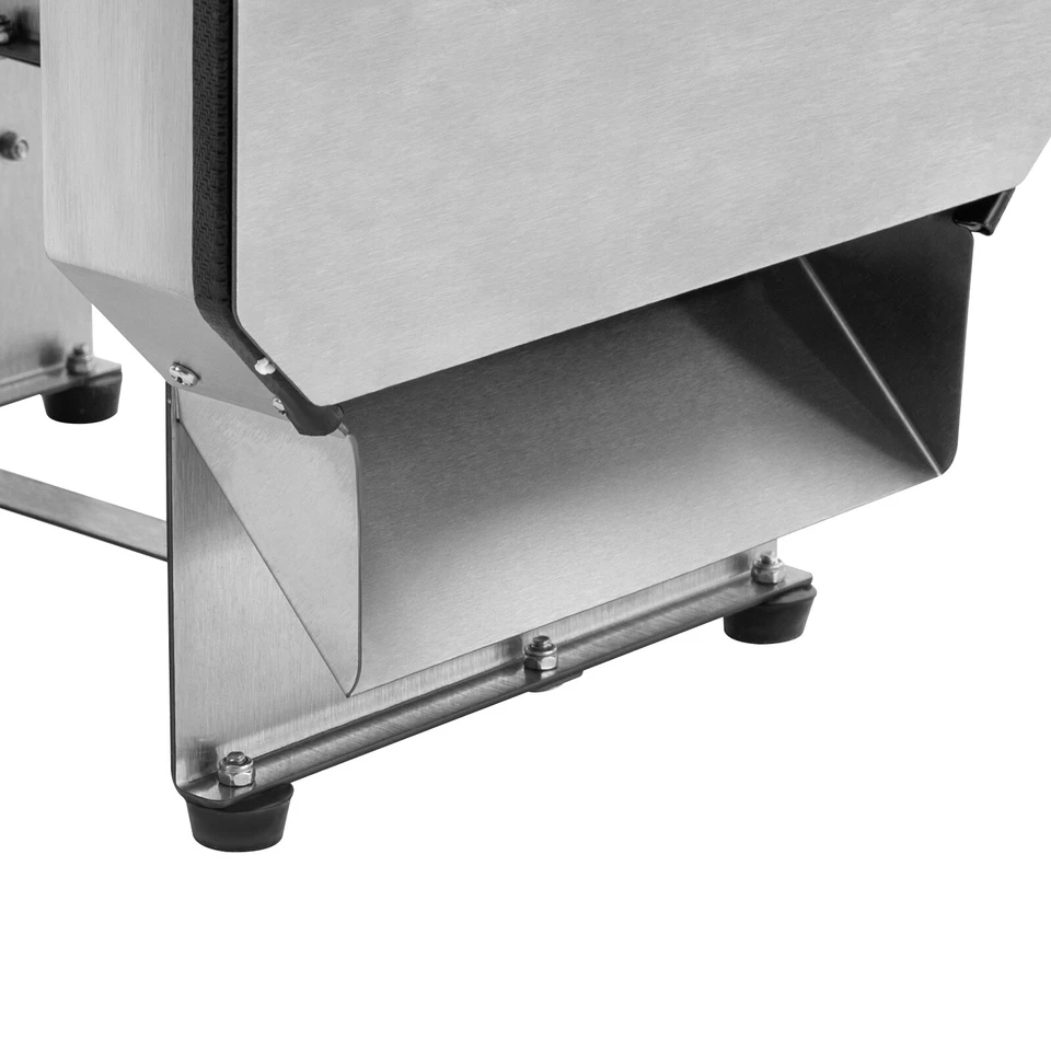 Trituradora de repollo plateada comercial rebanadora de patatas máquina rebanadora de frutas y verduras Foto 2 de 4