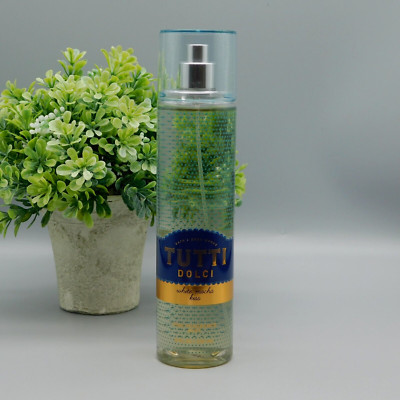 Bath & Body Works Tutti Dolci White Mocha Kiss Fine Fragrance Mist 8 oz New RARE