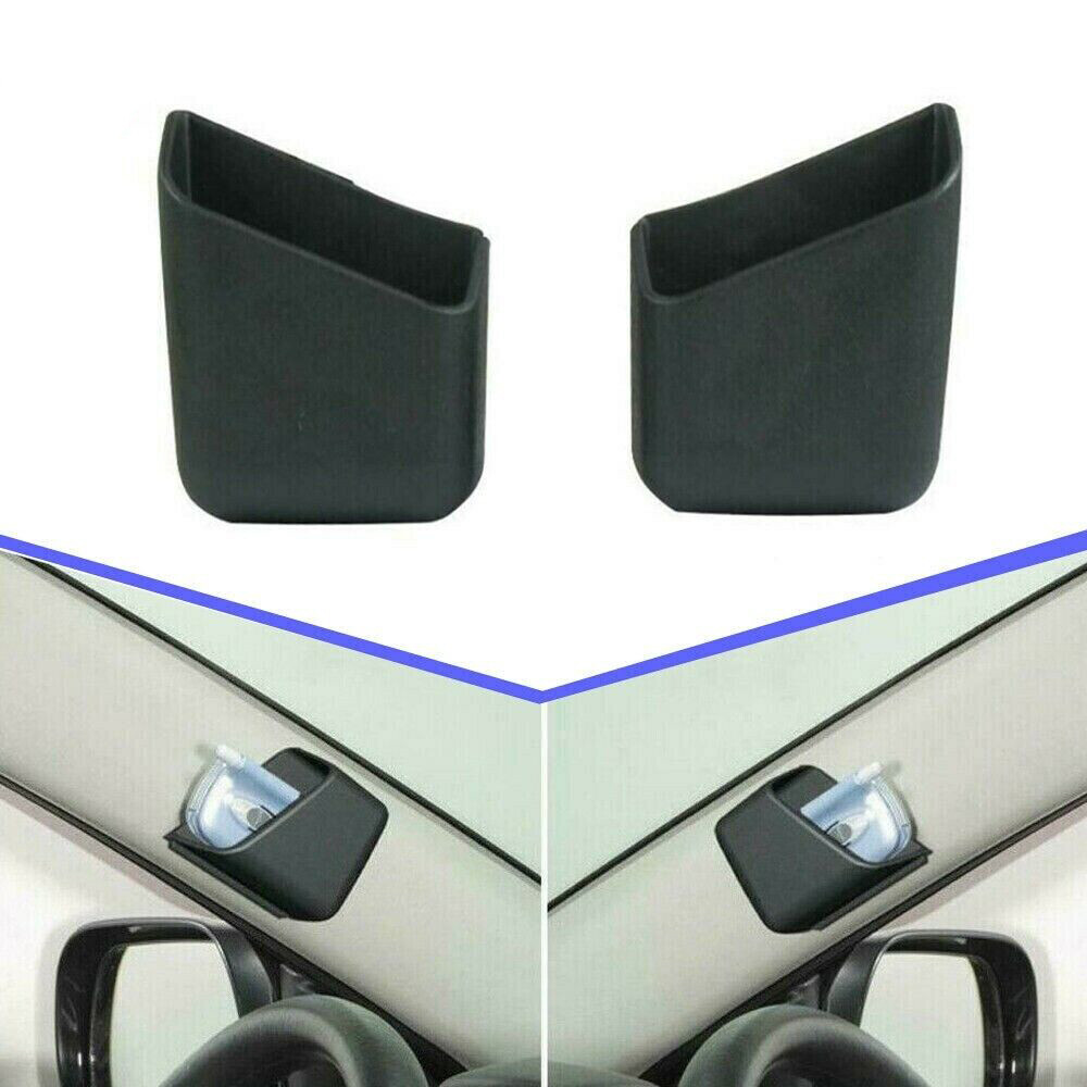 2Pcs Black Auto Car Interior Accessories Phone Organizer Storage Bag