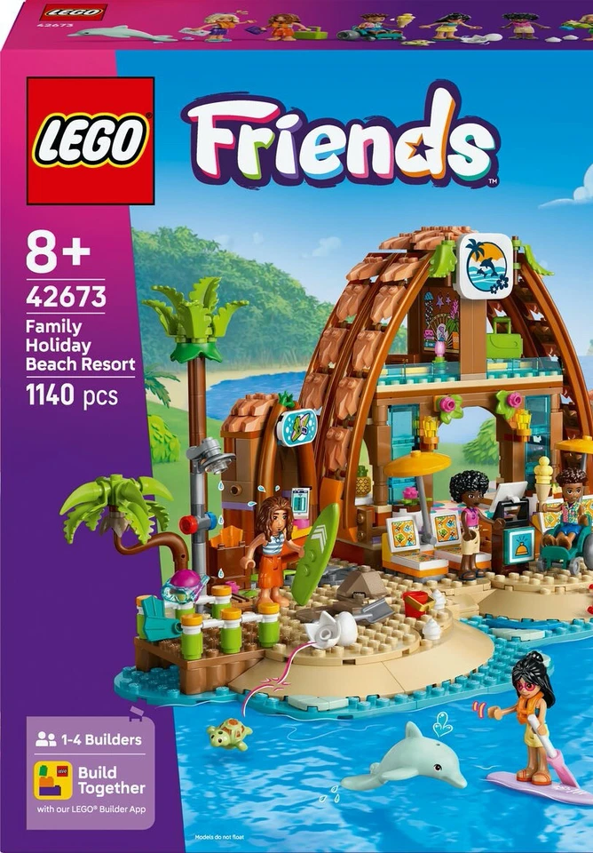 LEGO Friends 42673 семьи отдыха пляж курорт 1140 шт. игрушка строительный набор - Изображение 3 из 4
