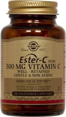 Solgar Ester-C Plus 500mg 50 VegCap