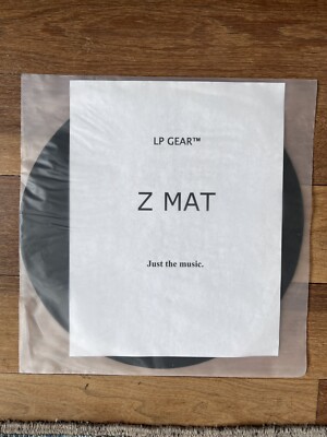LP Gear  Z Mat  - Turntable Anti-Static Platter - Brand New!