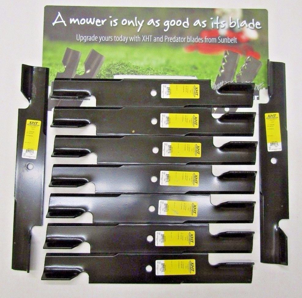 Kit Di 6 Lame Da Taglio USA XHT Per Tosaerba Scag E Bad Boy Modello - Foto 9