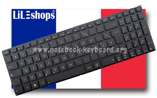 Clavier Français Orig. Asus NSK-US30F 9Z.N8SSU.30F 0KNB0-6170FR00 0KN0-PM1FR13 - Photo 1 sur 1