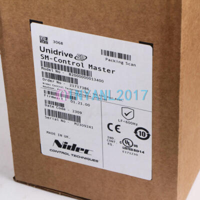 New Nidec control techniques SM-Control Master Express DHL or FedEx