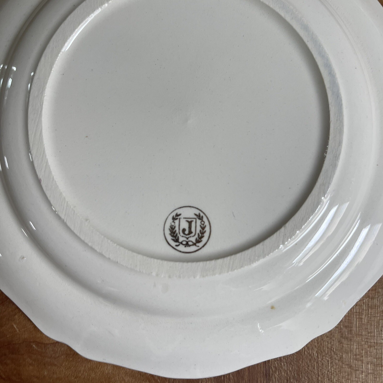 Five Vintage French St. Amand Cocktail 5" Plates Cheese Fish Wine Motif Regency Falak Tayyeb