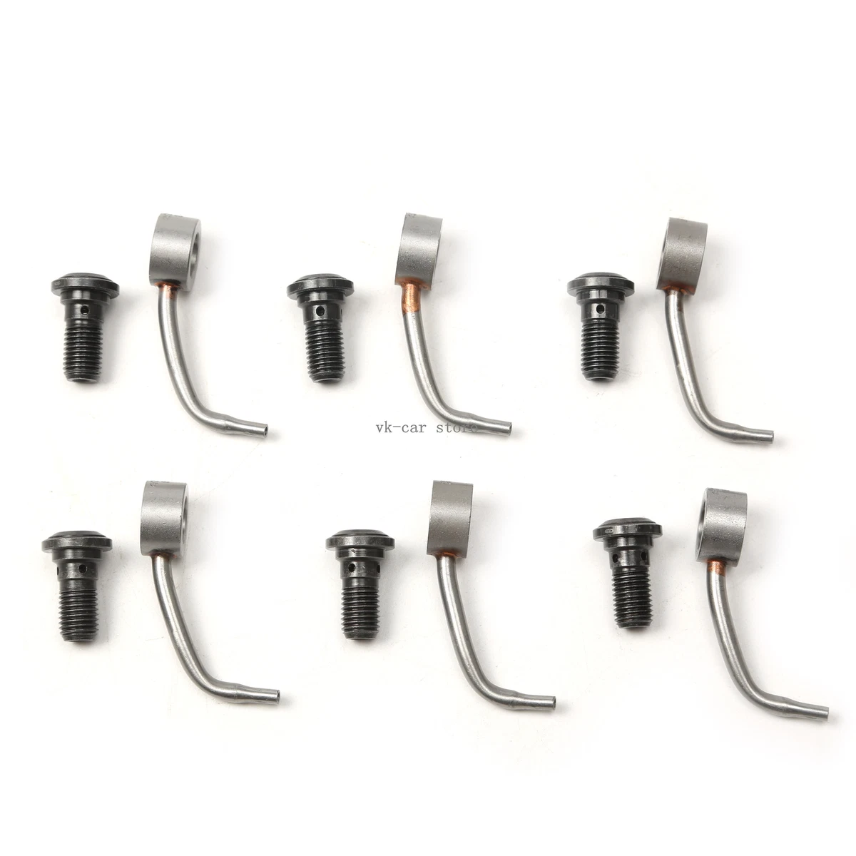 6X Engine Oil Nozzle Set 11427598003 For BMW F20 F87 335i 435i  