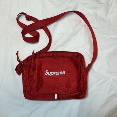 Supreme SS19 Shoulder Bag Red | eBay