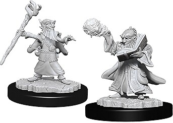 Dungeons & Dragons Nolzur`s Marvelous Unpainted Miniatures: Male Gnome Wizard