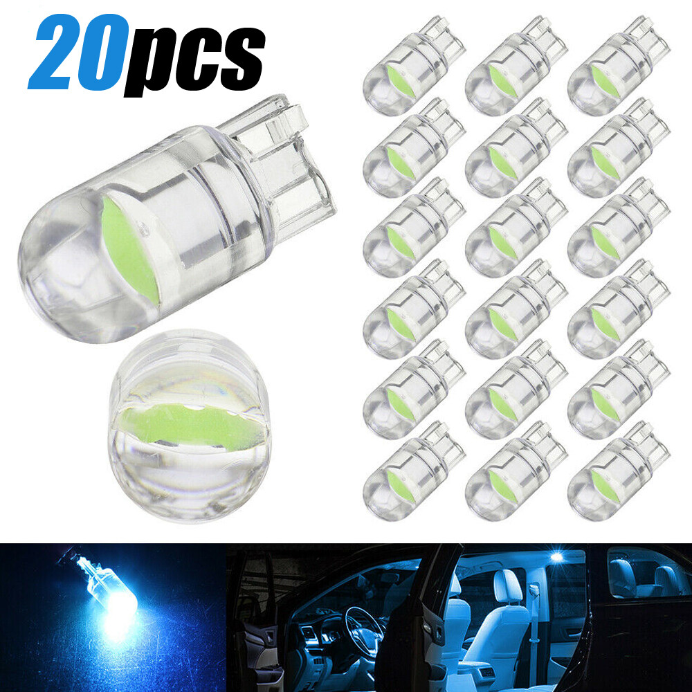 20pcs T10 LED COB Wedge Car Dome Reading Map Light Bulbs W5W 168 194 20pcs-t10-led-cob-wedge-car-dome-reading-map-light-bulbs-w5w-168-194