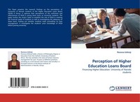 Florence Kithinji | Perception Of Higher Education Loans Board | Taschenbuch