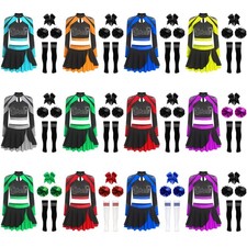 Women Outfits Cosplay Set Performance Uniform Festival Dancewear Cheerleading