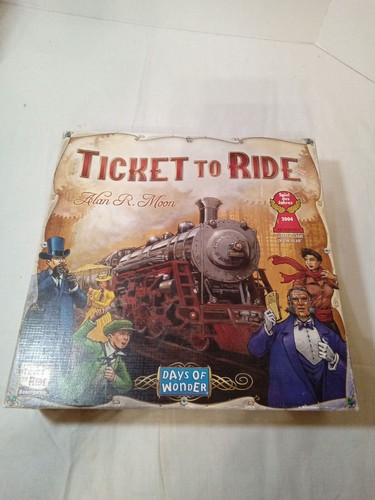 Days of Wonder Ticket To Ride by Alan R. Moon Train Adventure Board Game Complet - Picture 1 of 1