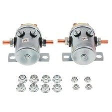 2x 200a 24v relè elettromagnetico a relè continuo 6 per motore argano