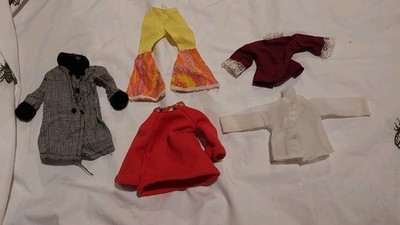 Konvolut Vintage Sindy & Tressy Puppenkleidung 60er-70er Jahre
