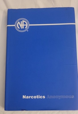 Narcotics Anonymous NA Big Book Basic Text Sixth Edition Hardcover dustcover 08'