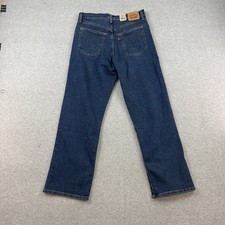 Levi's Women's Ribcage Straight Jeans 32x32 Denim Stretch NEW WITH TAGS Blue NWT