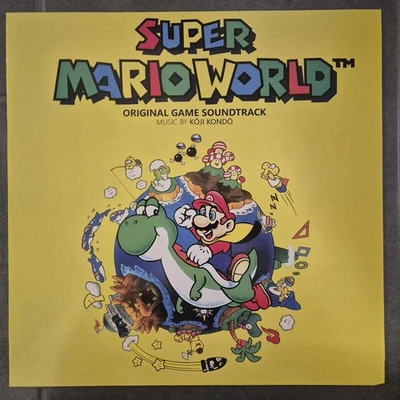 Super Mario World Yellow Vinyl LP Orginal  Game SOUNDTRACK Limited Edition - Bild 1 von 4