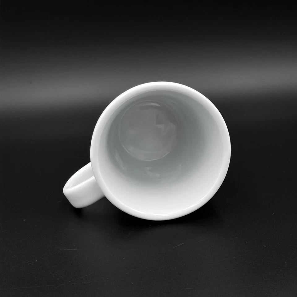 BODUM Corona красный логотип белый фарфор кофейная чашка 4 «12 унций - Изображение 4 из 4