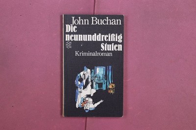 364895 John Buchan DIE NEUNUNDDREISSIG STUFEN Fischer Bücherei Kriminalroman