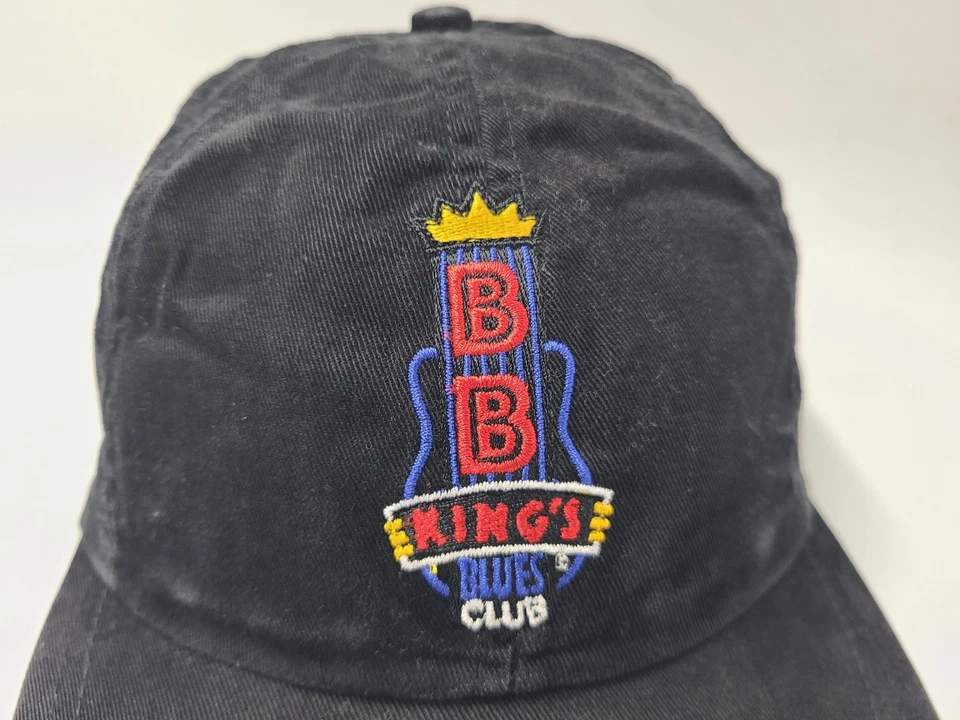 Vintage BB Kings Blues Club Memphis Roots Strapback Adjustable Hat Cap Men Black - Image 4 of 4