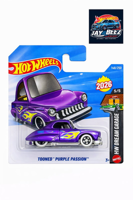 Hot Wheels 2026 NEW Case G Tooned Purple Passion SC (Promo Combine