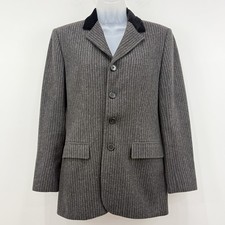 VTG Ralph Ralph Lauren Blazer 8 Equestrian Wool Union Made Old Money USA Made