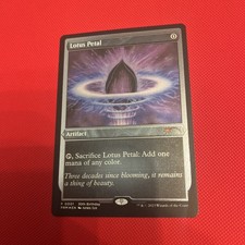[1x] Lotus Petal - Foil Etched (30th) Near Mint, English Misc Promos MTG Magic