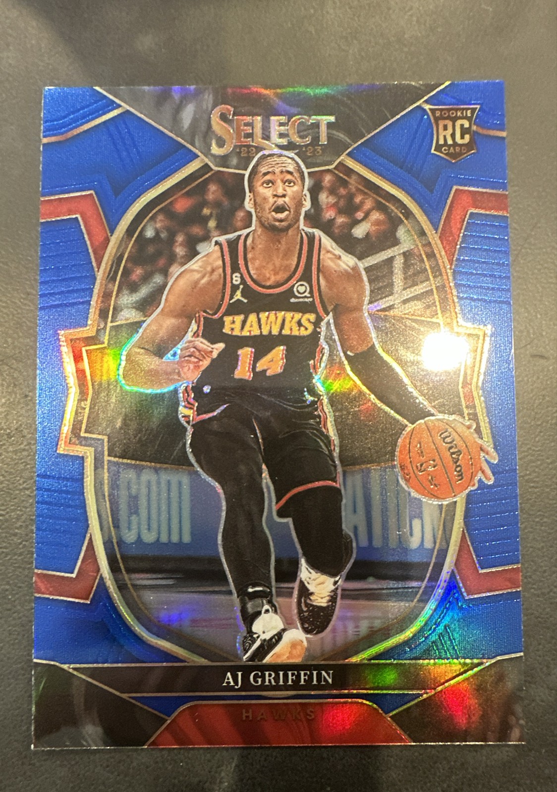 2022-23 Panini Select - Concourse AJ Griffin #88 Blue Prizm (RC)