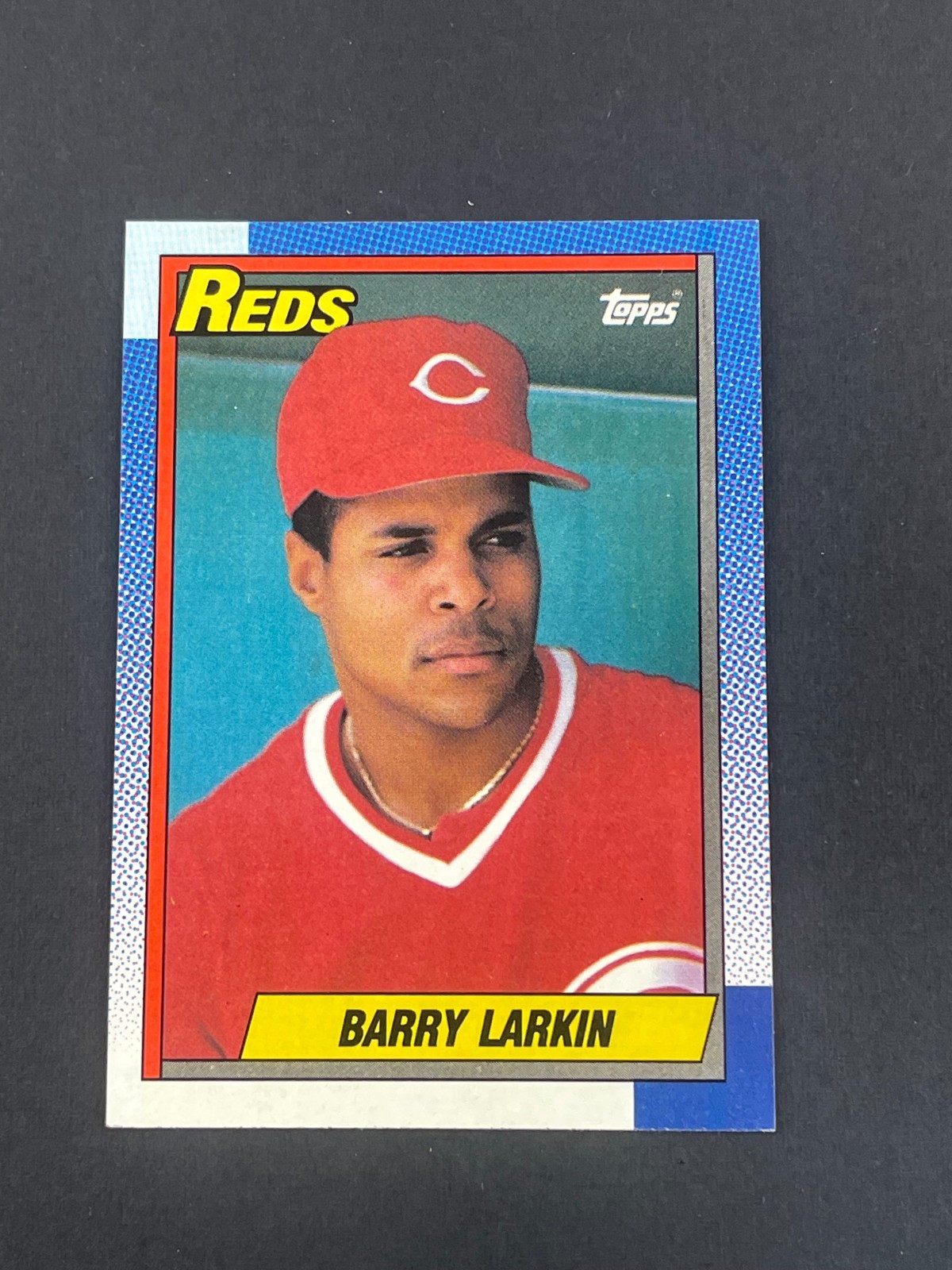 1990 Topps - Barry Larkin #10 Collector's Edition (Tiffany)