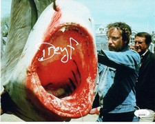 Richard Dreyfuss signed 8x10 Metallic Photo Matt Hooper Jaws JSA Authentication