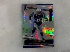 Keion Crossen 2019 Unparalleled Astral Rookie RC NE Patriots 30/200 E56