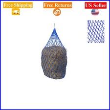 Royal Blue Slow Feed Nylon Hay Net, Large 40, Equestrian Horse Feeder
