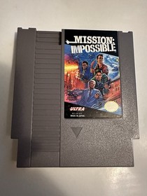 Ultra Games Mission: Impossible (NES, 1990) Boxed Cartridge NTSC-U/C