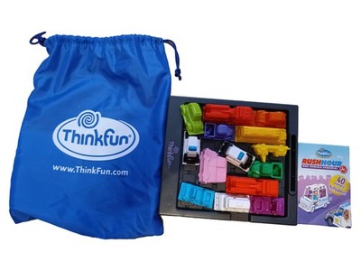ThinkFun Rush Hour Jr. Das geniale Stauspiel Logikspiel Rätselspiel Kinder