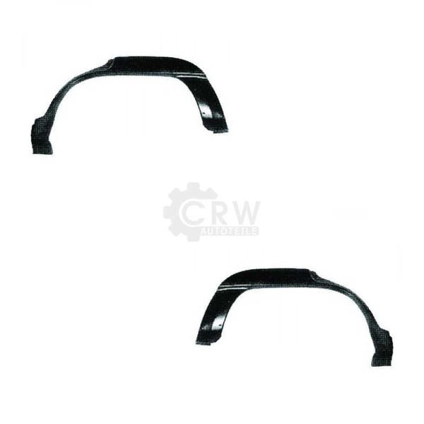 Reparaturblech Radlauf Seitenwand Set FüR Opel Kadett E CC Bj. 84-91-image