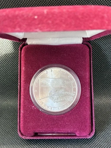 New ListingBill of Rights 1791 to 1991 Coin 1 Troy Ounce .999 Pure Silver