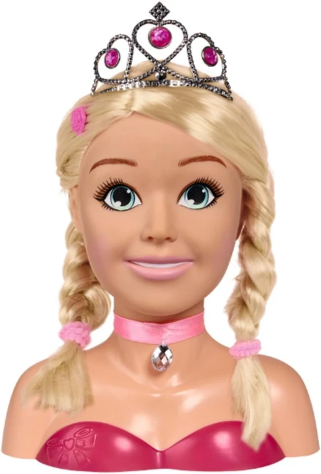 Simba Steffi Love Girls 105560177 Cabeza para maquillar y peinar - Imagen 4 de 4