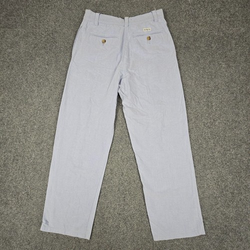 Ralph Lauren Pants kids 14 blue straight chino pants casual cotton Size 14 - Picture 3 of 7