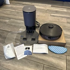 Ecovacs DEEBOT OZMO T8 AIVI+ vacuum & self empty Docking Station new pads/filter