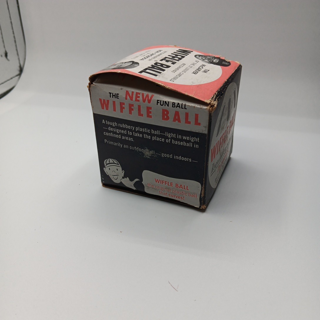 Lot Of 3 60's/70's TIM MCCARVER / RON SWOBODA WIFFLE BALL w/BOX