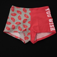 NEW Victoria's Secret VTG PINK Cotton Kisses Boyshort Boy Short Panty SMALL