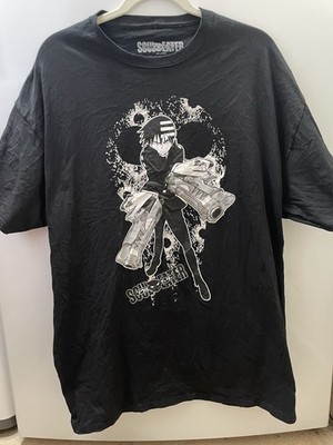 Soul Eater Death the Kid Black Graphic T-Shirt Funimation Anime