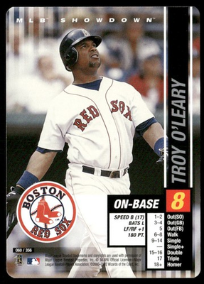 #ad 2002 MLB Showdown Troy O#x27;Leary #060 $1.99